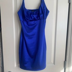 Royal Blue mini dress